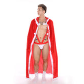 Mr. Claus If Your Nasty Christmas Bondage Outfit